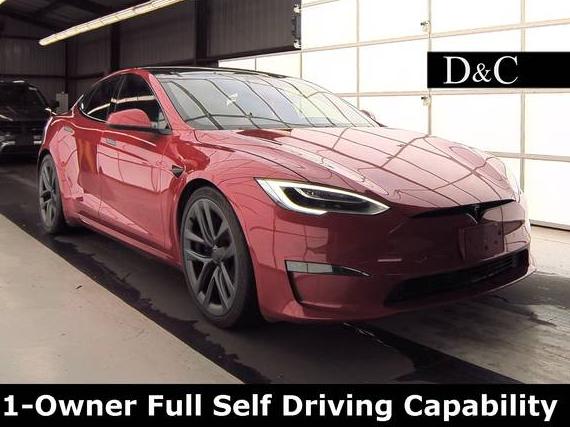 TESLA MODEL S 2021 5YJSA1E69MF440038 image